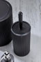 Mijölnir Juego de baño de 2 piezas Negro PZR-062